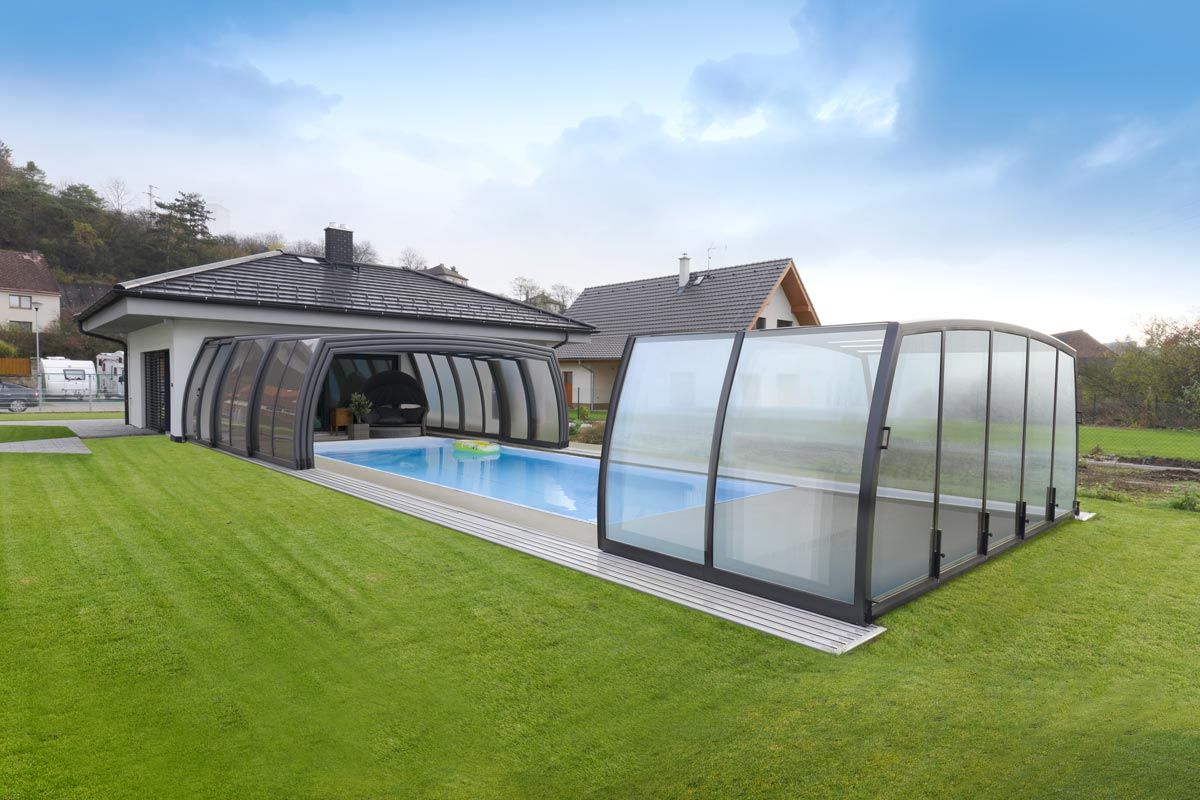 Retractable Swimming Pool Enclosure Omega Sunrooms Enclosures