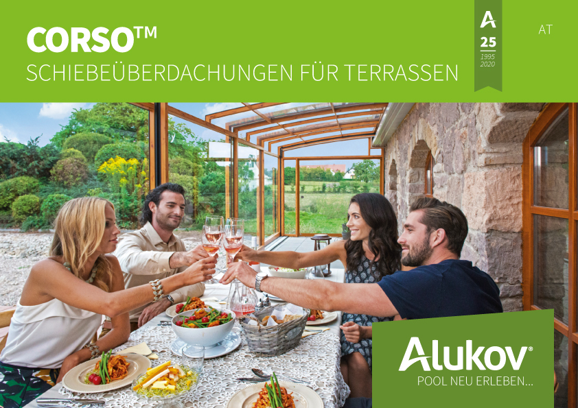 TERRASSENÜBERDACHUNGEN KATALOG Alukov Deutschland TERRASSENÜBERDACHUNGEN KATALOG Alukov Deutschland