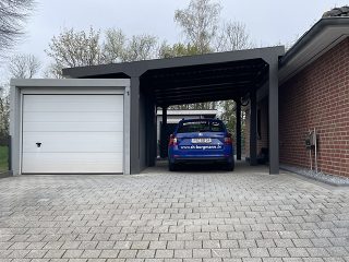 Carport Solar kann sich dem Kunden anpassen