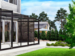 Terrassenüberdachung CORSO Glass - Luxus aus Glas