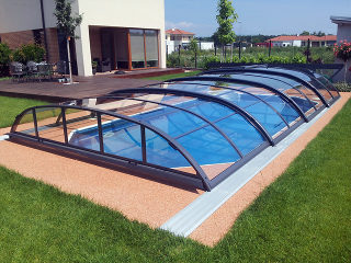 Swimming pool enclosure Elegant Neo