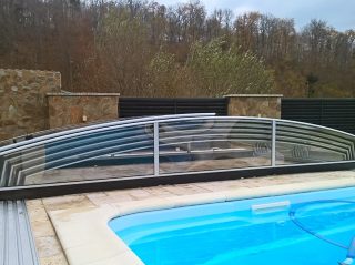 Pool enclosure AZURE ANGLE