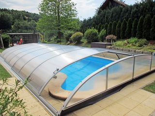 Low pool enclosure AZURE Flat