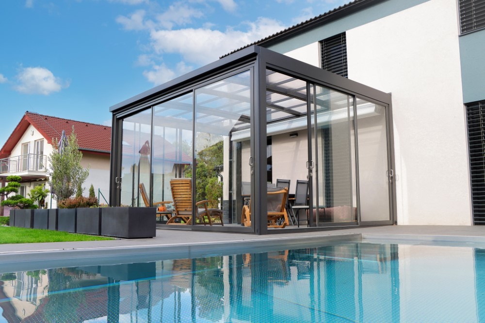 Pergola Venti bei unserem Kunden Pergola Venti bei unserem Kunden