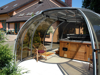 Copertura SunHouse trasparente