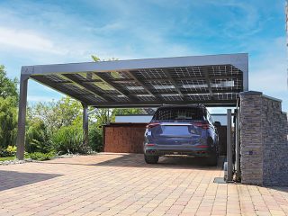 Carport Solar Premium bei Český Těšín