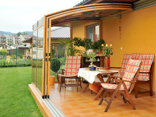 veranda per balcone apribile