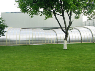 copertura  telescopica per piscina modello Style 