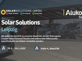 Solar Solutions Leipzig 2025 - Entdecken Sie Alukov