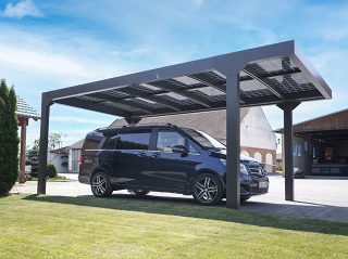 Carport Camper Solar - multifunctional and smart parking