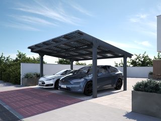 Carport Solar Solid Double for your cars