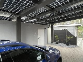 Solar Carport protects your car