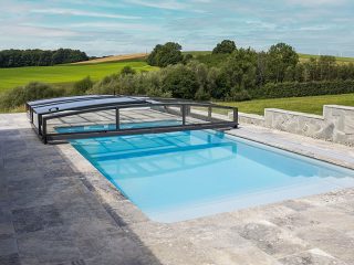 Viva pool enclosure at our customer from Moravia
