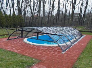 Pool enclosure AZURE Compact