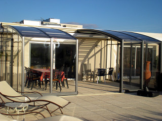 Terrace enclosure CORSO fits good to your house