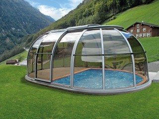 Hot tub enclosure Spa Sunhouse with great view on mountains 