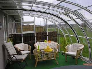 Patio enclosure VERANDA NEO fits great to your garden