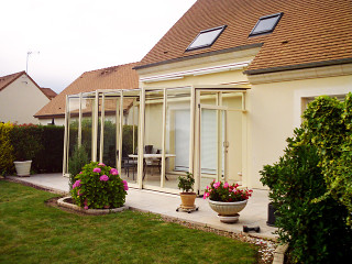 sliding terrace patio CORSO GLASS to cover your terrace