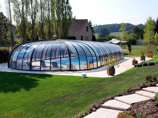 Pool cover OLYMPIC increases tepmerature of water in your pool