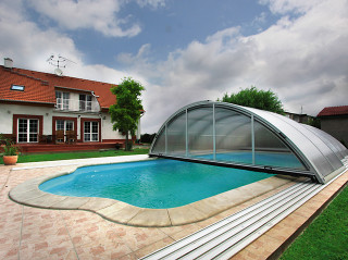 Lower swimming pool enclosure UNIVERSE NEO