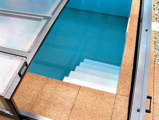 It is easy to control temperature of water in your pool with pool enclosure VIVA