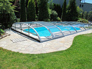 Swimming pool enclosure Azure Flat Compact