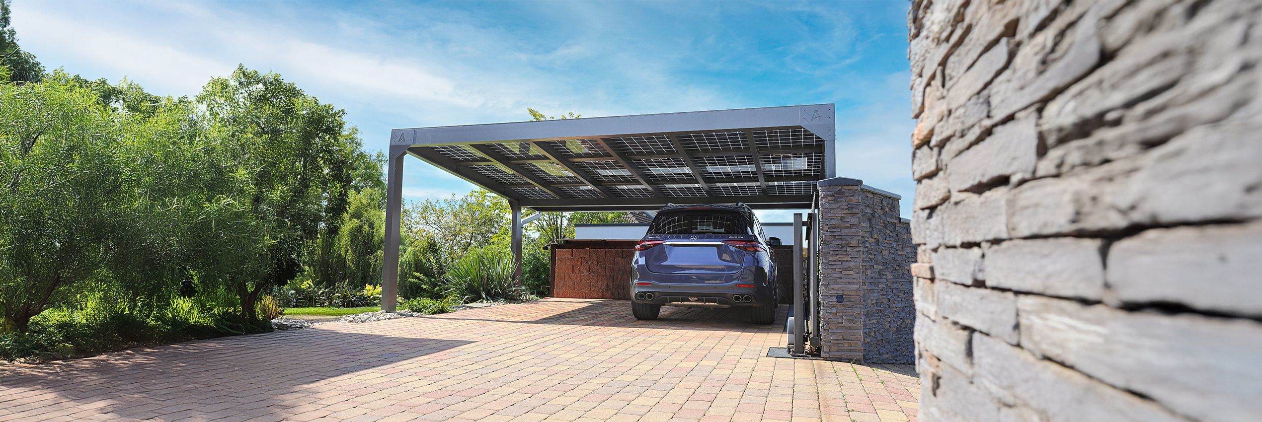 Carport Solar Premium - POHÁNĚNO SLUNCEM 2540