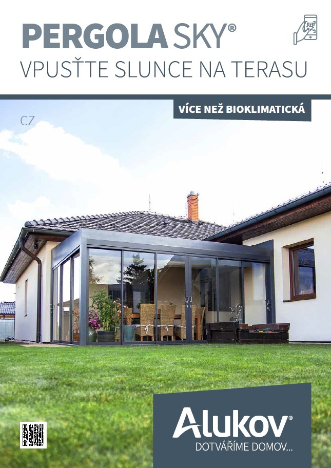Katalog zastřešení terasy Pergola Sky Katalog zastřešení terasy Pergola Sky