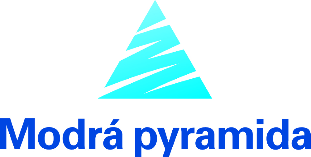 Logo Modrá pyramida