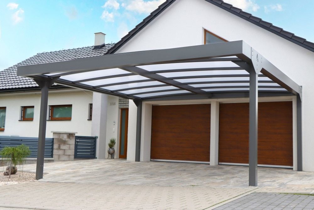 Zastřešení pro dvě auta Carport Double