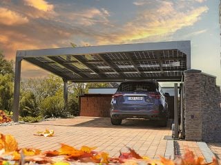 Carport Solar Double podzim