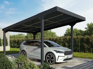 Carport Solar pro jedno auto