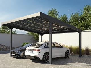 Carport Solar pro ochranu vašich vozidel