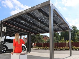 Carport Solar s LED osvětlením