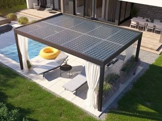 Pergola Solar - energie pro váš bazén