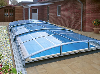 Zastřešení bazénu Azure Angle Zastřešení bazénu Azure Angle