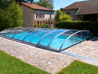 Zastřešení bazénu Azure Flat Kompakt