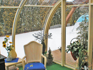 Zastřešení terasy CORSO je alternativa zimní zahrady