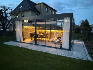 Pergola Venti – perfekte Dachlösung