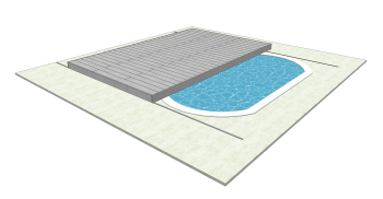 3D model Pooldeck B