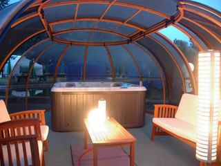 Hot tub enclosure SPA SUHOUSE - sunroom 03