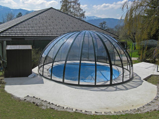 Openable inground pool cover ORIENT