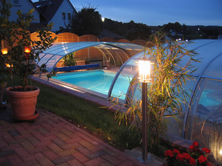 Pool cover TROPEA NEO with frames 