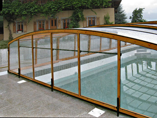 Pool enclosure Venezia - retractable pool cover 05
