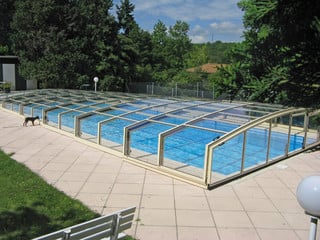 Inground pool cover VIVA is important supplement of your garden