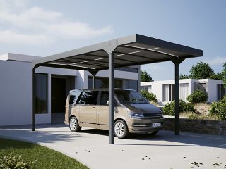 Carport Camper Solar helps to reduce CO2 emmisions.