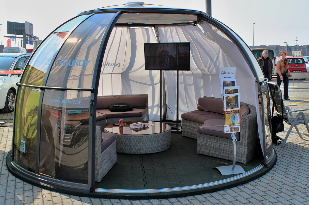 Copertura per idromassaggio SPA Orlando sarà presentata alla fiera di piscine Aquanale 2017