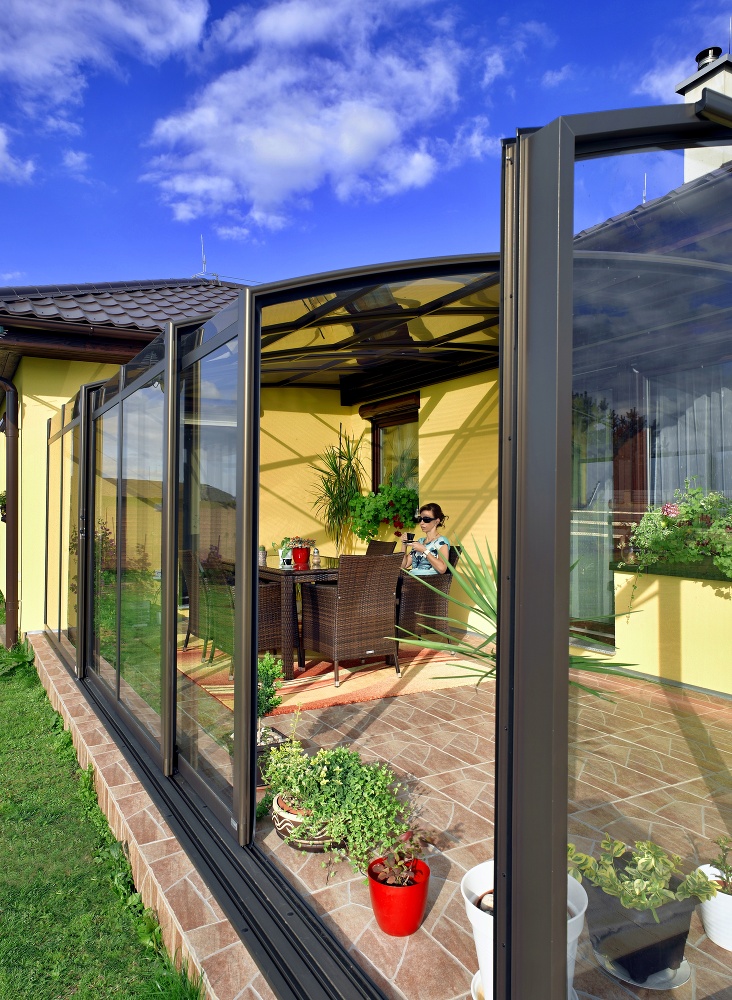 Zastřešení terrazzi CORSOy CORSO je alternativou zimní zahrady