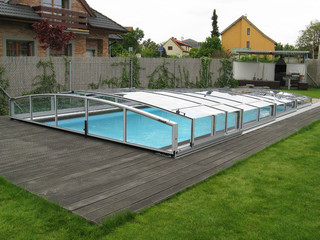 copertura per piscina modello corona
