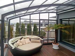 Veranda per terrazzo Corso con la bella vista – godetevi la vostra terrazza indipendentemente dal brutto tempo